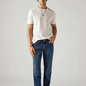 Men's 541 Blue Athletic Tapered Fit Mid Rise Tinted Jeans