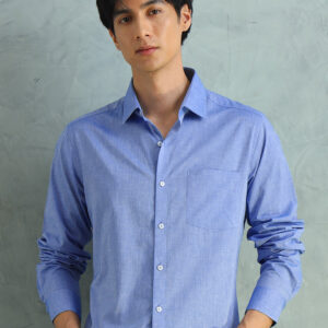 Men Pure Cotton Manhattan Slim Fit Formal Shirt